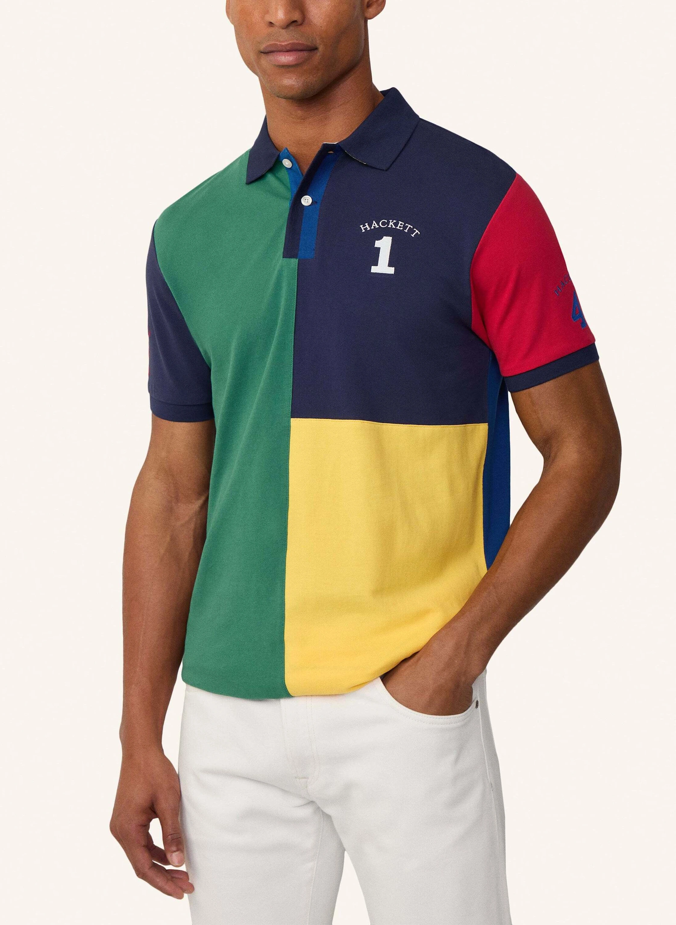 HACKETT LONDON Poloshirt HERITAGE MULTI PNL NBR