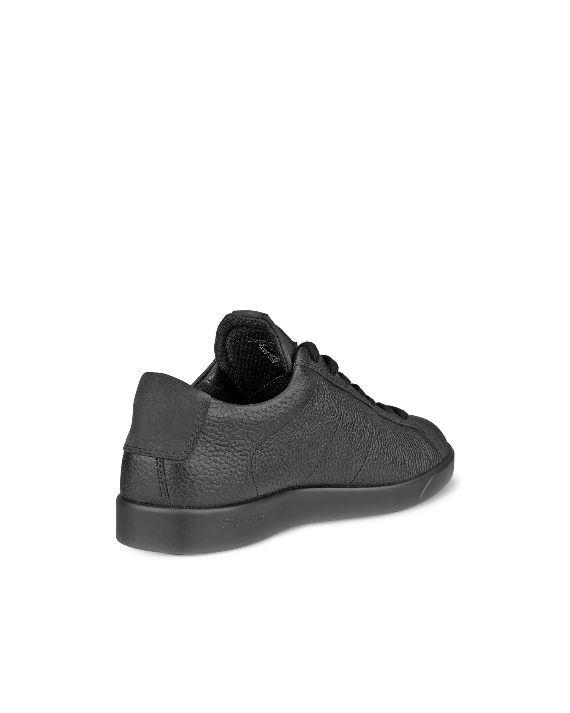ECCO STREET LITE W Damen Ledersneaker mit Gore-Tex Schwarz