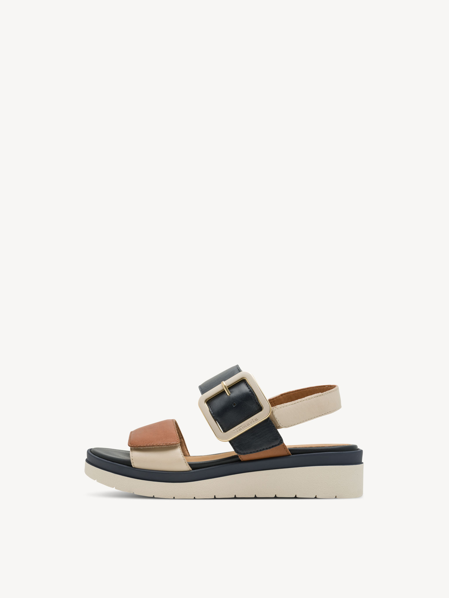 Leren Sandaaltje - blauw