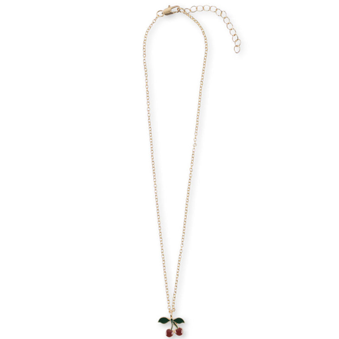 konges sløjd kettingdoosje met ketting - cherry