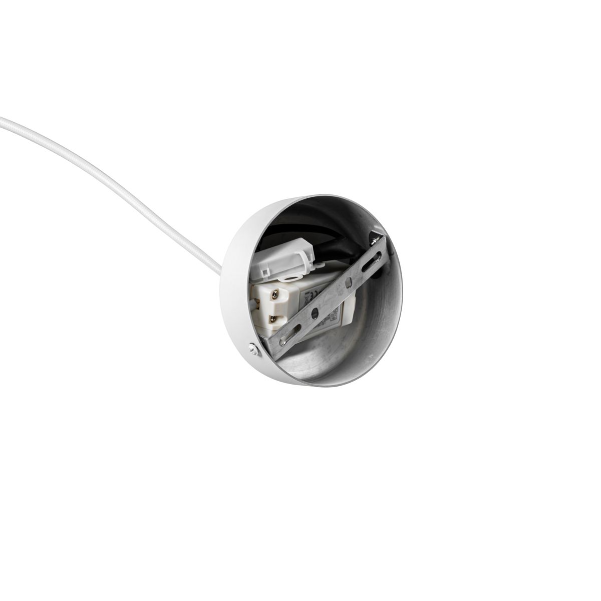 Design hanglamp wit incl. LED 3-staps dimbaar - Pauline