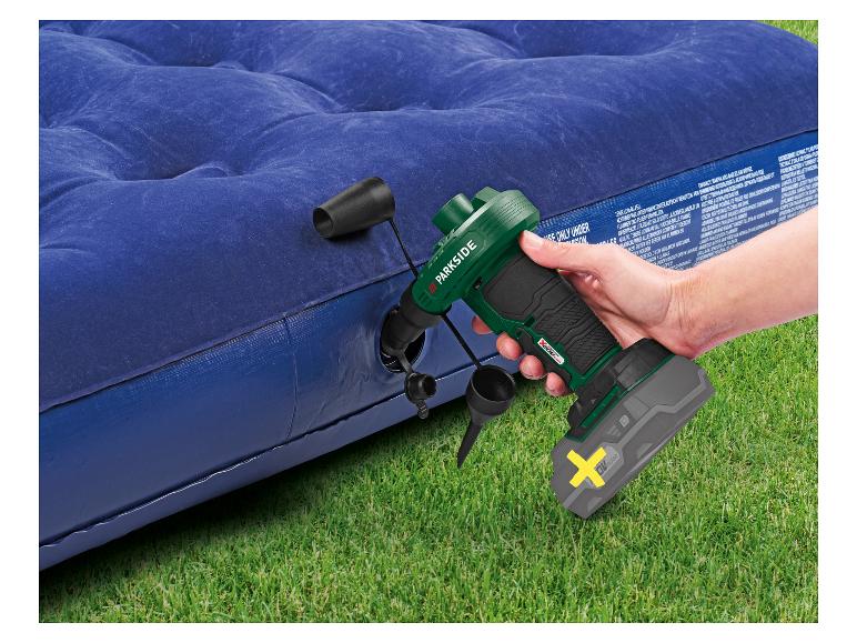Accu-luchtpomp of -compressor 20 V zonder accu en lader