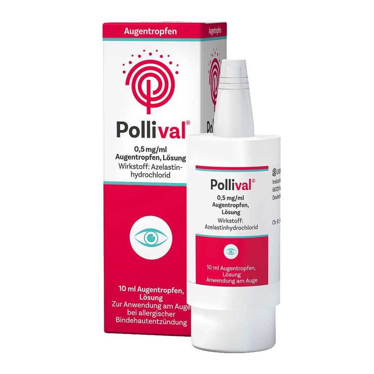 Pollival Augentropfen mit Azelastin, 10 ml