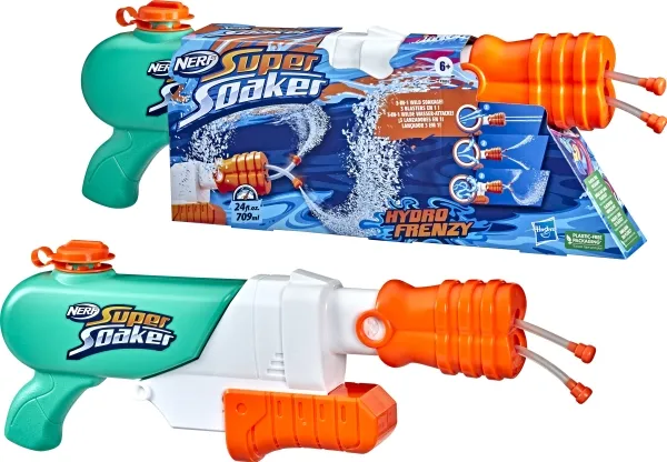 Nerf Nerf Super Soaker Hydro Frenzy 6  Hasbro
