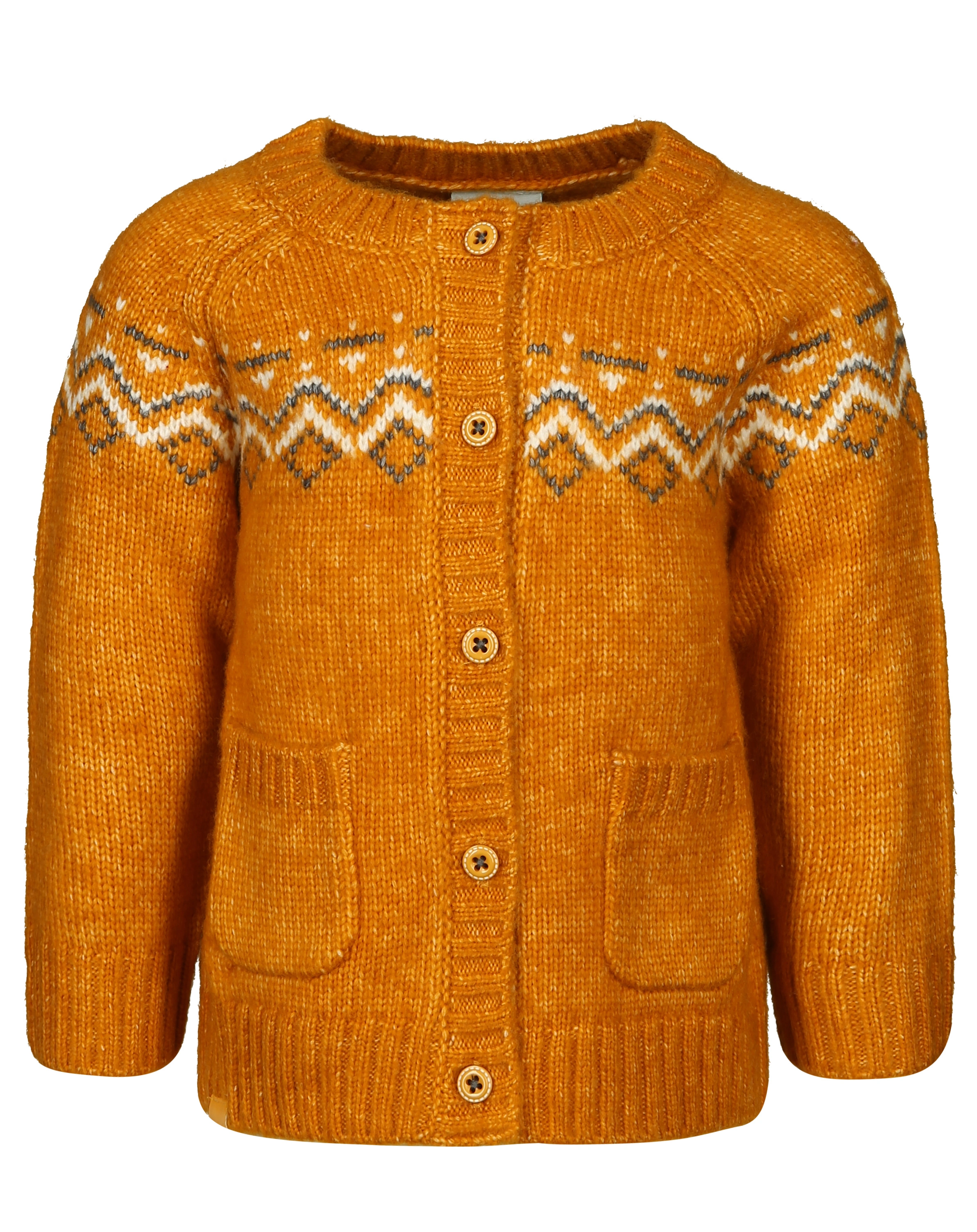 Strickjacke NORWEGIAN in orange