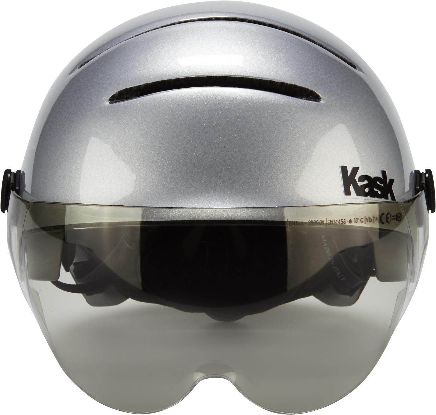 Casque de Vélo Kask Urban Lifestyle Argent avec Visière