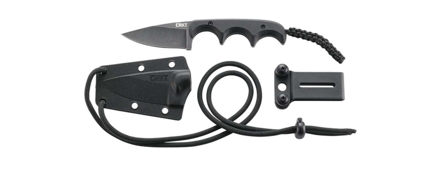 Survival Knife Drop Point BlackAlltagsmesser