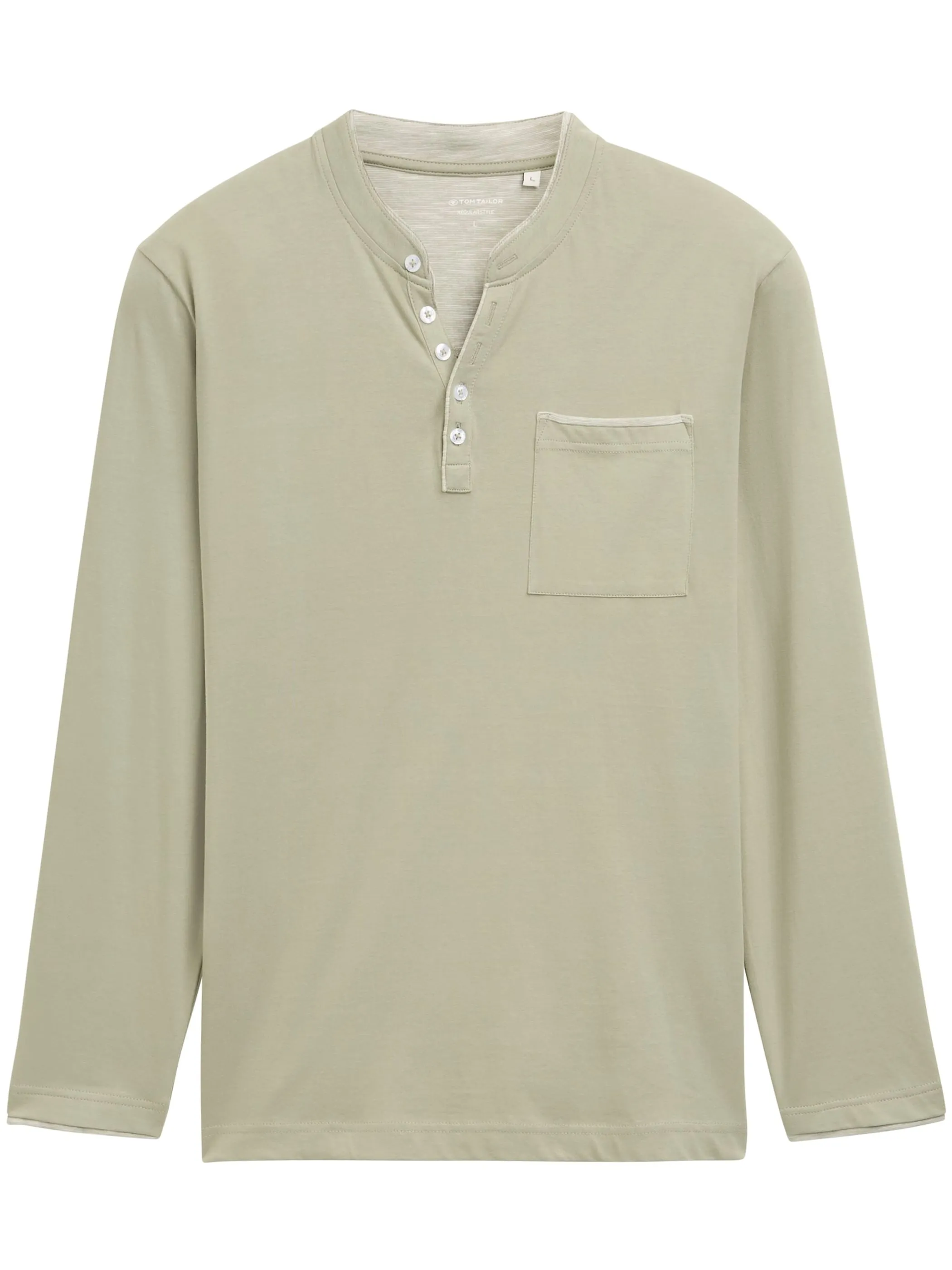 Herren Shirt mit Serafinoausschnitt