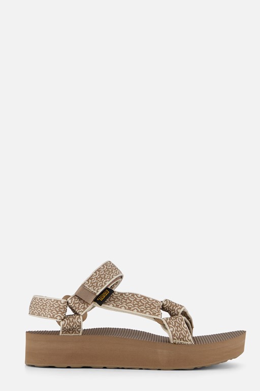 Teva Midform Universal Sandalen beige Textiel