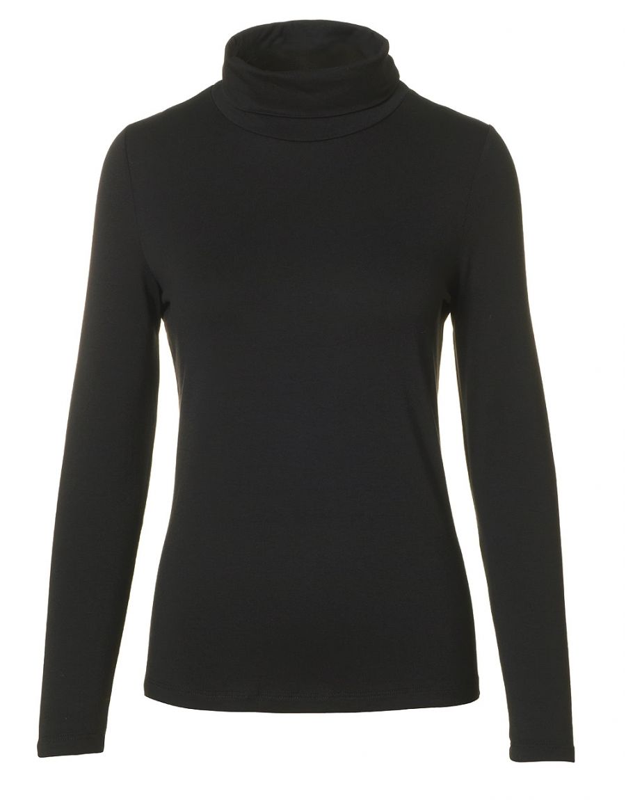 Sous pull col roulé noir