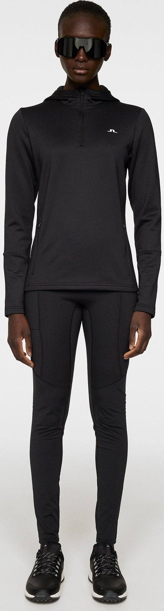 Aerial Quarter Hood Dame Black