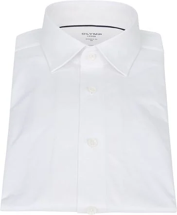 OLYMP Luxor Jersey Stretch Overhemd 24/Seven Wit 120264-00 kopen