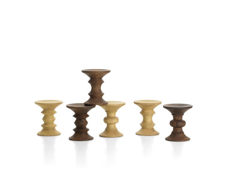 Vitra Stools bijzettafel Model C Chestnut