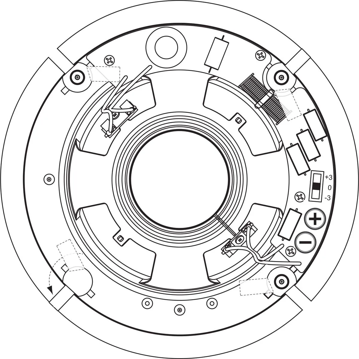 Q Acoustics Qi65SP (la pièce) Enceintes encastrables