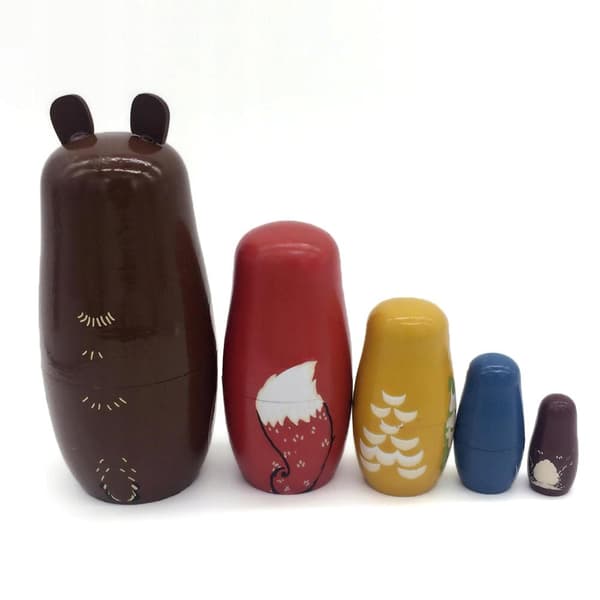 Russiske Dukker / Matryoshka - Babushka dukke – Dyr
