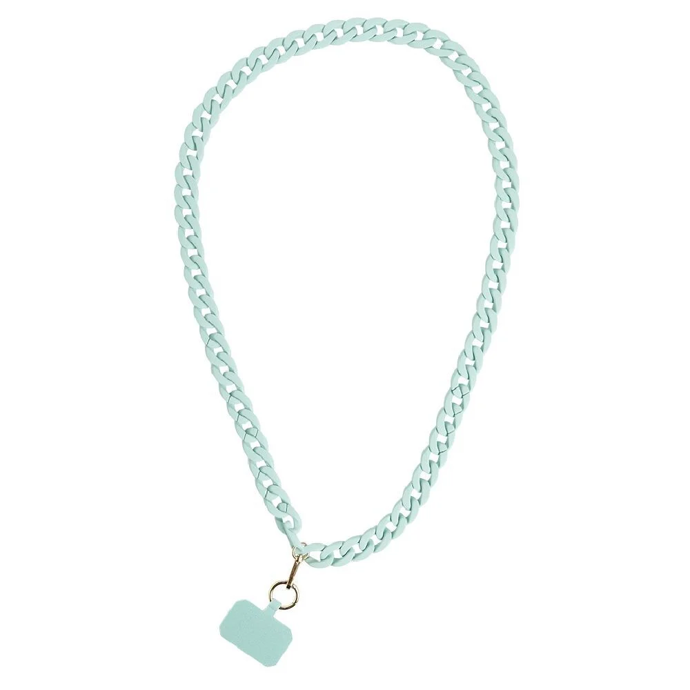 Collier chaîne doré pour téléphone 115cm