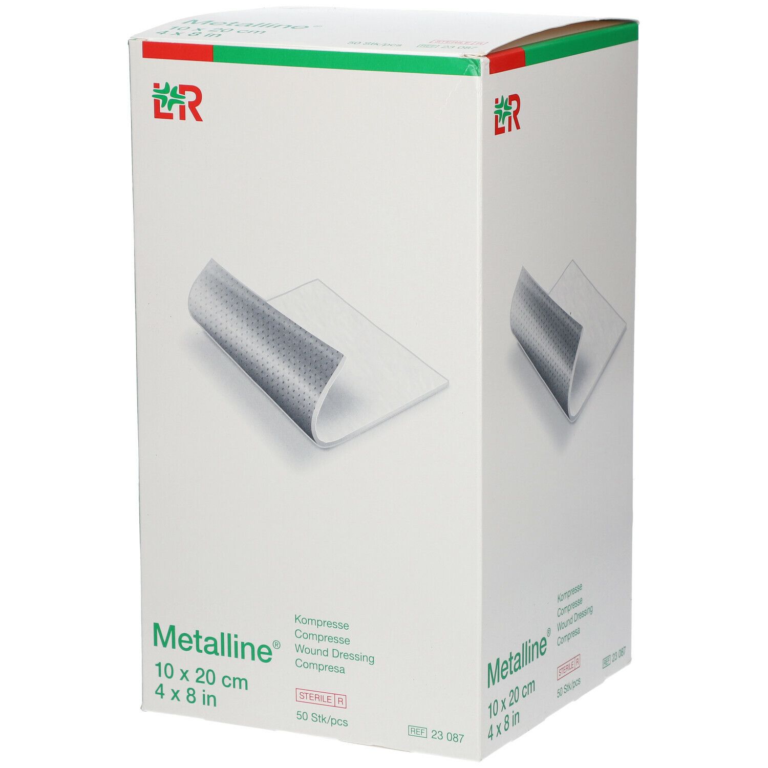 Metalline® Kompresse 10 cm x 20 cm steril