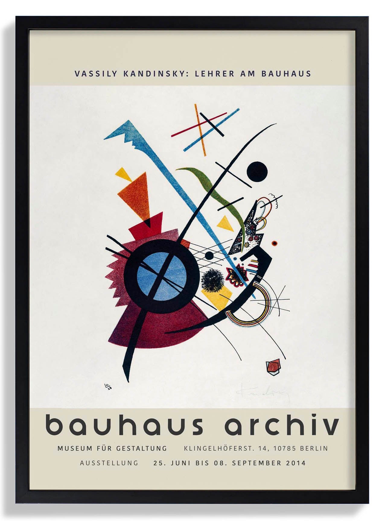 Violett von Wassily Kandinsky Ausstellung