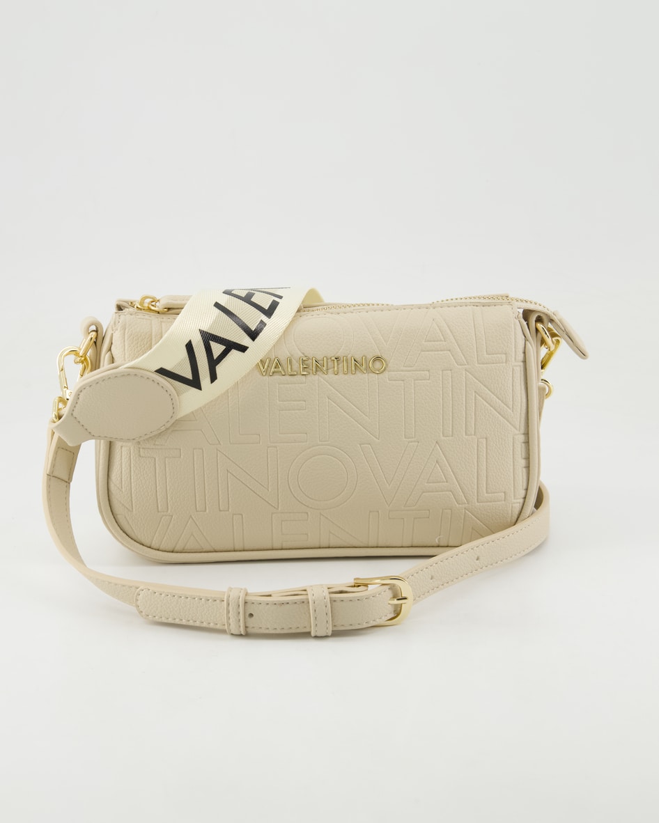 Valentino Crossbody Pansy Handtasche in Beige