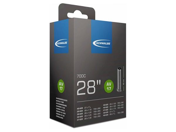 Schwalbe Cykelslange 700x28/45C, 40mm Autoventil (AV17)