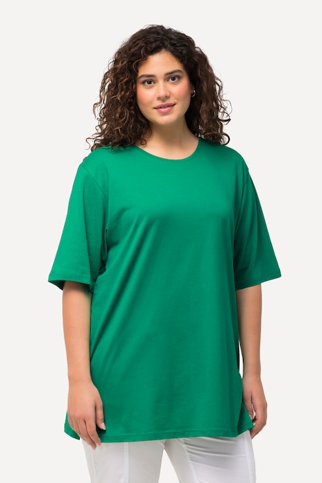 T-Shirt, Rundhalsausschnitt, Relaxed, Halbarm