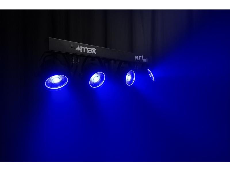 MAX PAR-Bar PartyBar 11 Bar mit 4x COB Par, 20W
