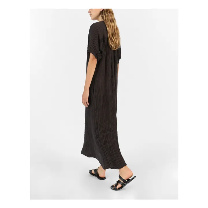 Masscob Robe Agra Lin | Noir