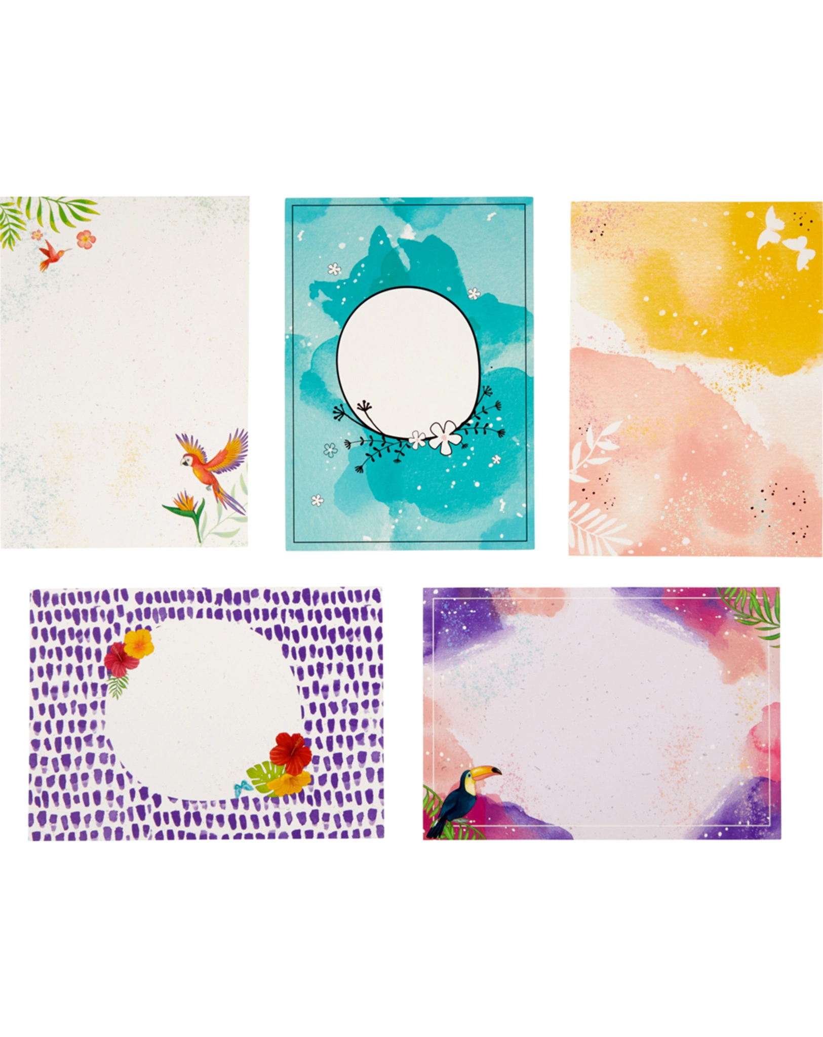 Postkarten-Bastel-Set I LOVE PAPER