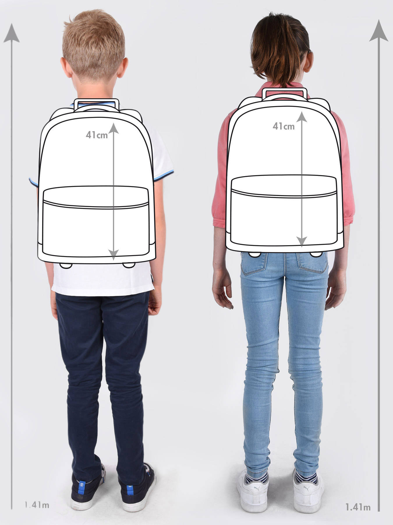 Sac a dos  roulettes OUI OUI