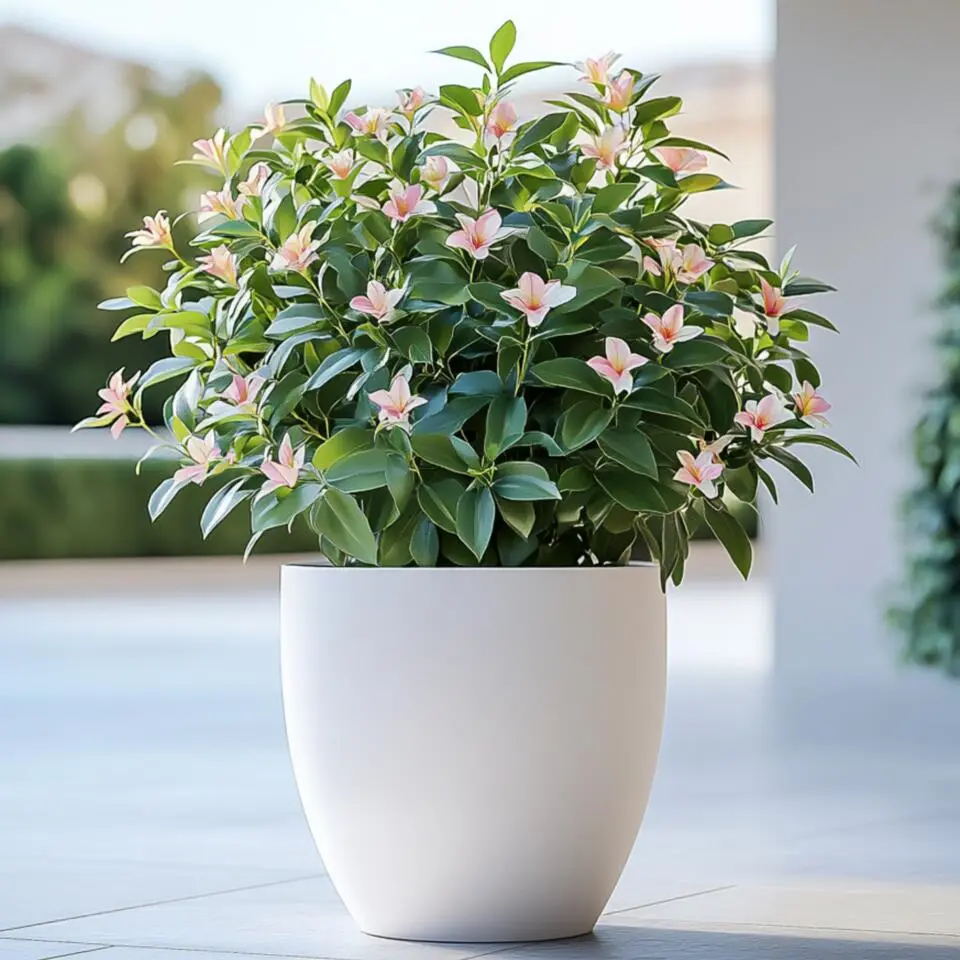 Jasmijn - Set van 6 - Jasminum 'Summer Scent' - Hoogte 25-40cm - ⌀9cm