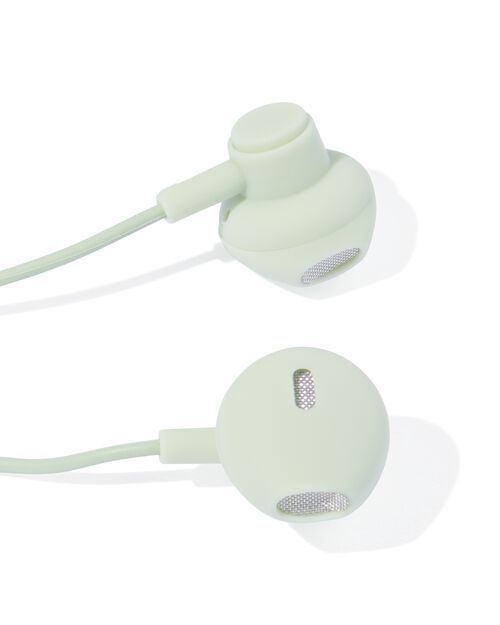 écouteurs semi-intra-auriculaires qualité supérieure menthe