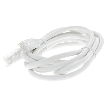 Q-Link UTP kabel CAT6 AWG26 2RJ45 2 meter wit