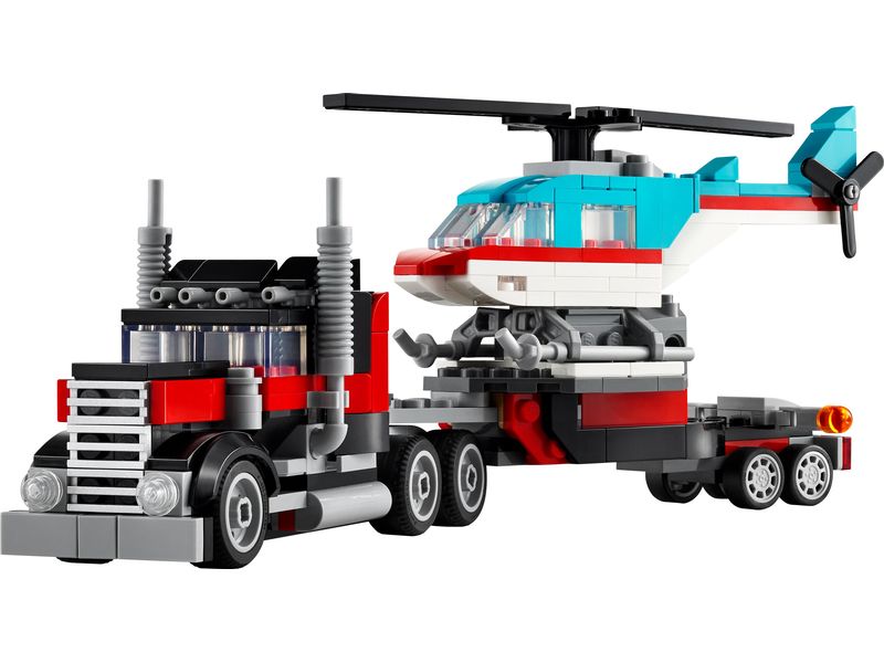 LEGO® Creator Tieflader mit Hubschrauber 31146 3-in-1-Spielset