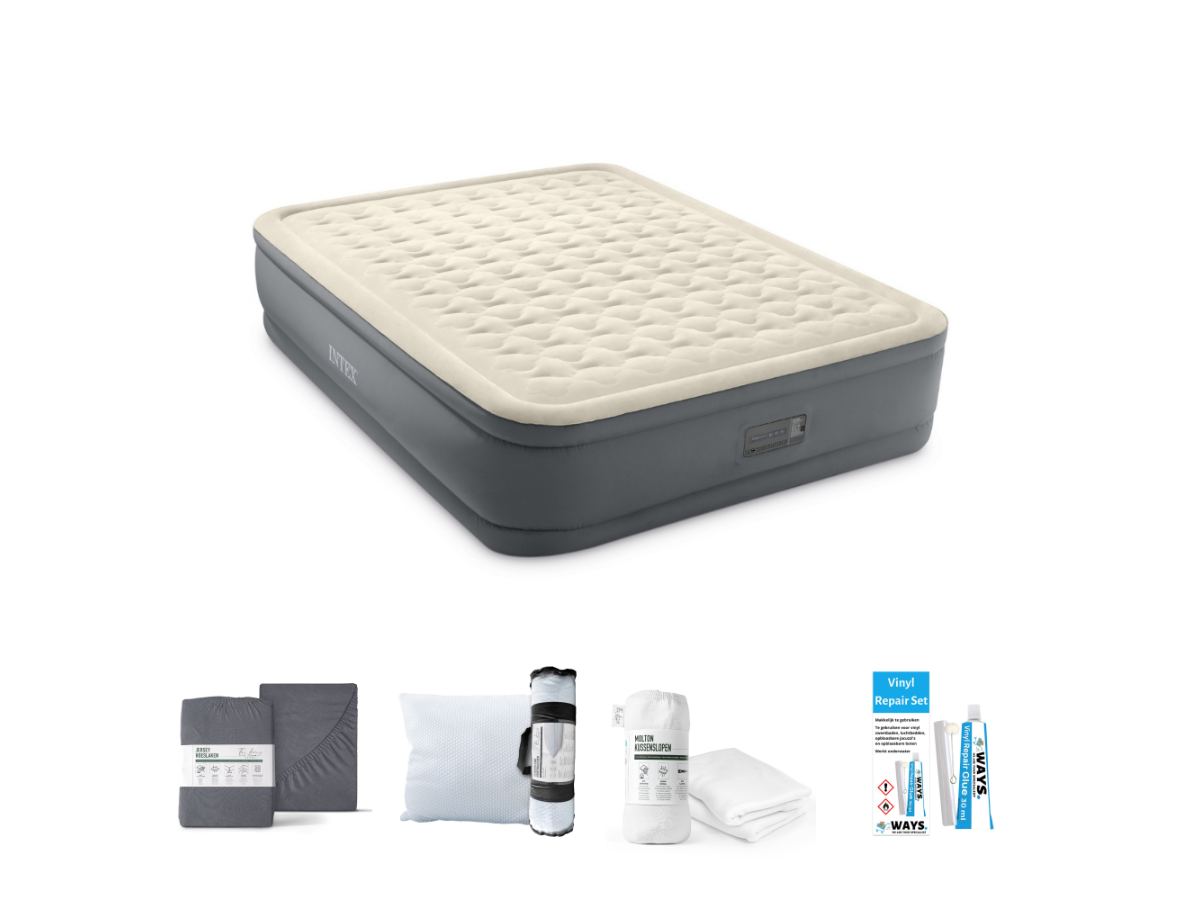 Intex PremAire II 203 x 152 cm Luchtbedset - 5-delig