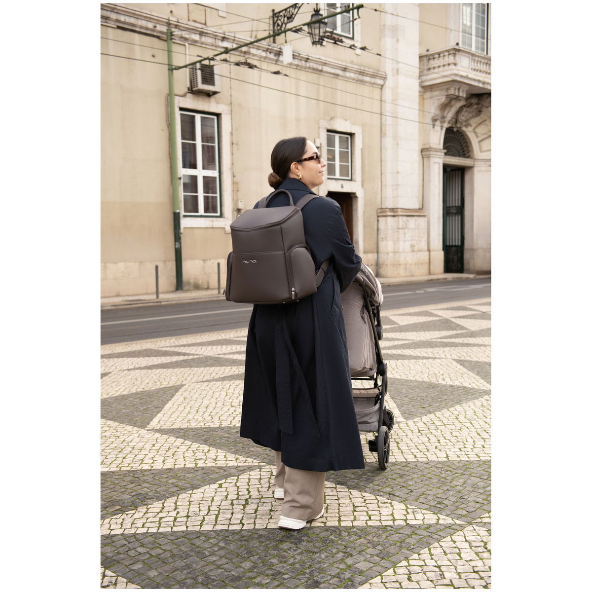 nunanuna   Wickelrucksack cocoa