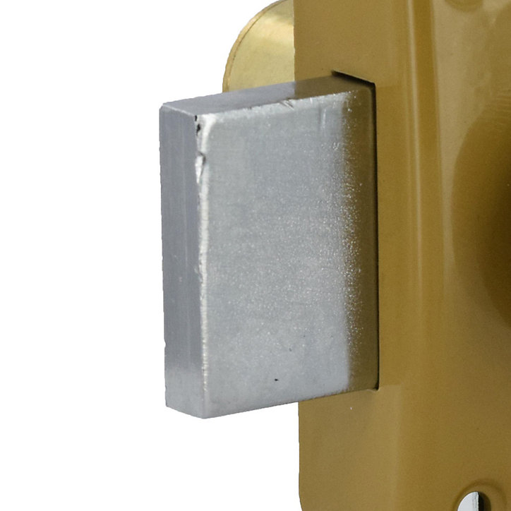 Verrou de sûreté à bouton Diall encastrement 30 mm, lot de 2
