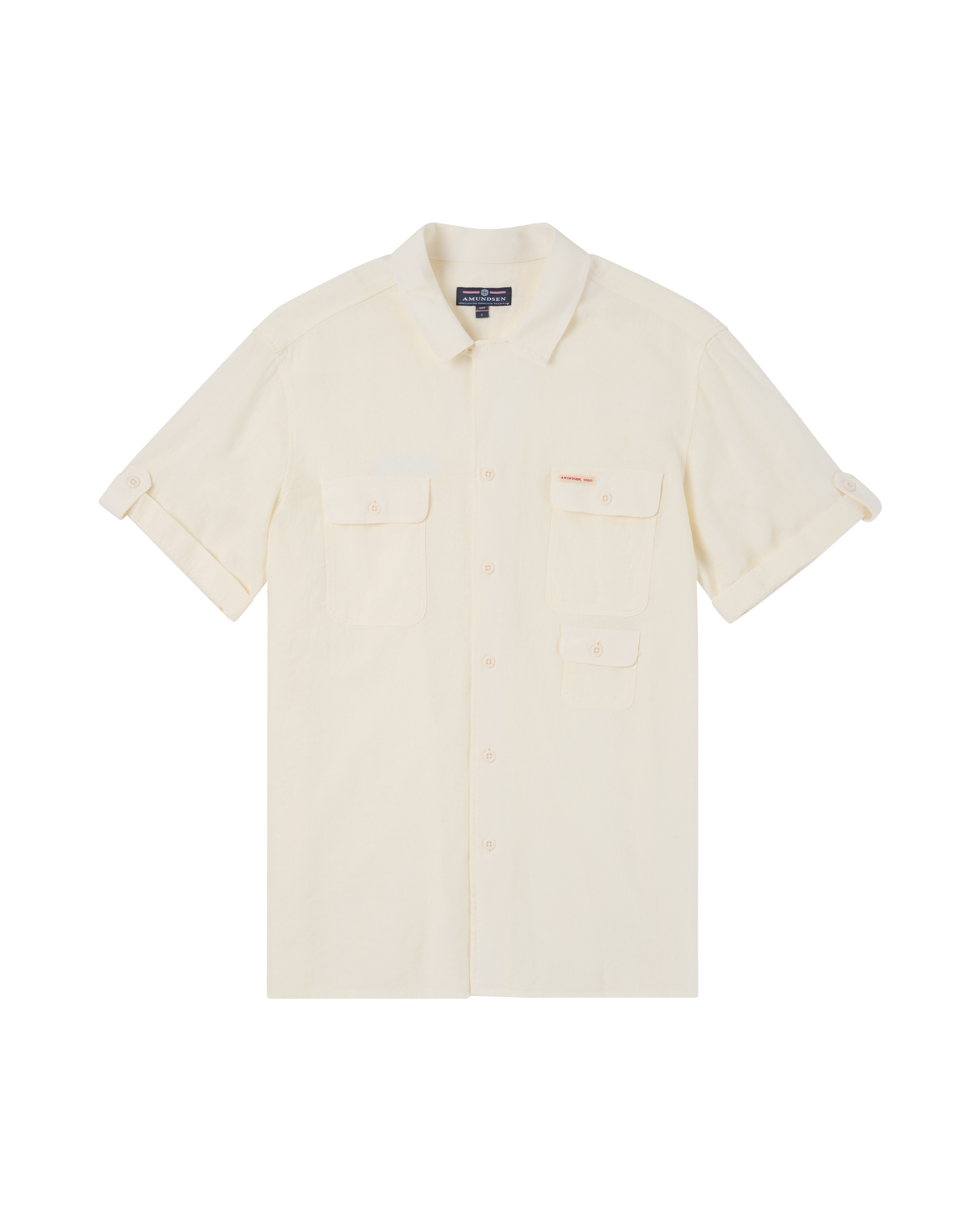 Amundsen Sports Traveller’s Linen SS Mens<br>En pustende og slitesterk skjorte