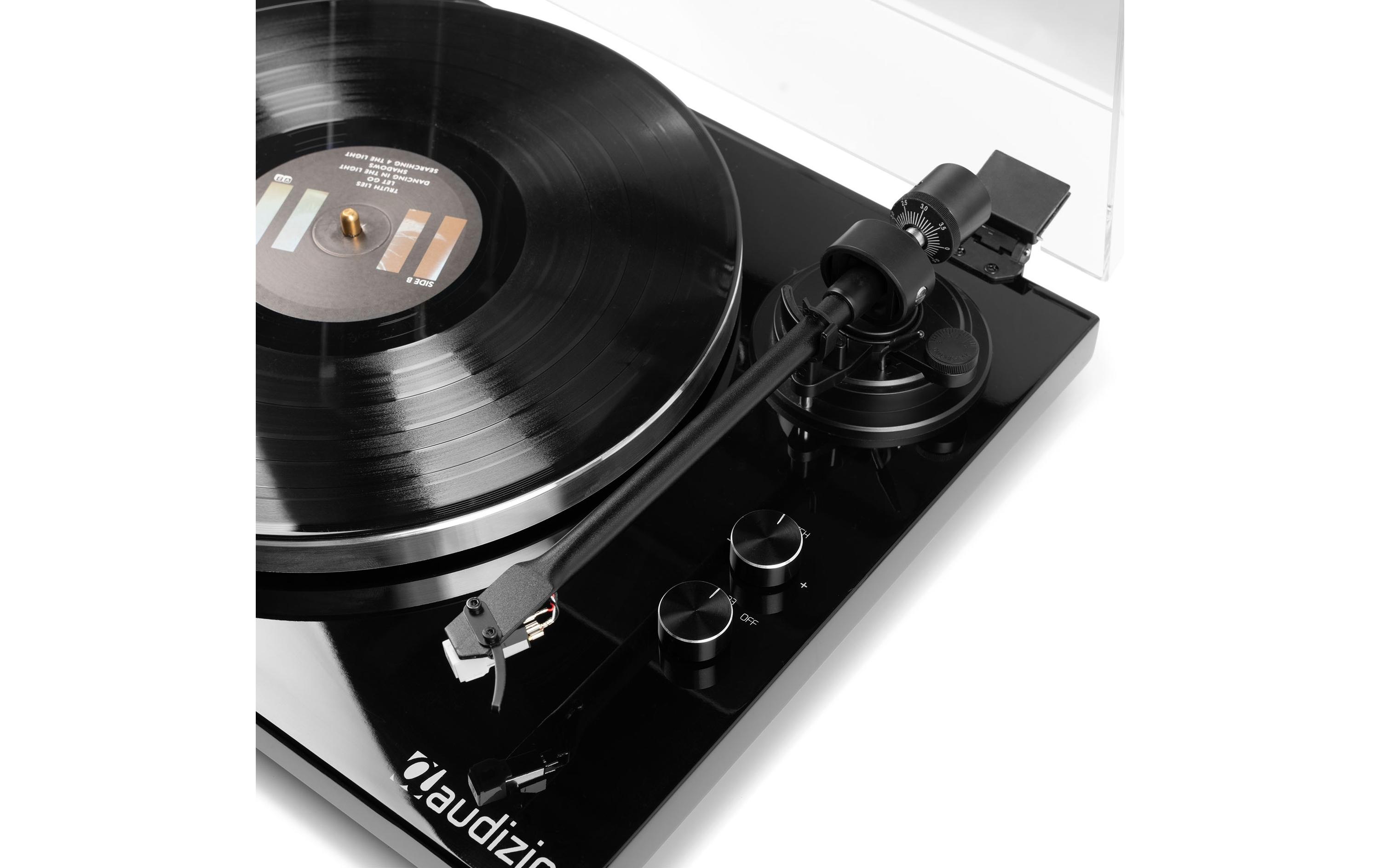 Plattenspieler Toledo Schwarz<br>Premium-HiFi-Plattenspieler