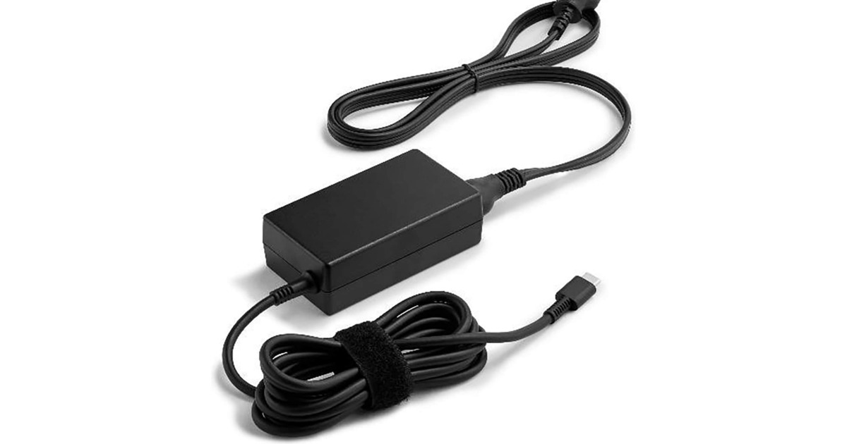 HP65 W USB-C LC-voedingsadapter oplader  (Zwart)