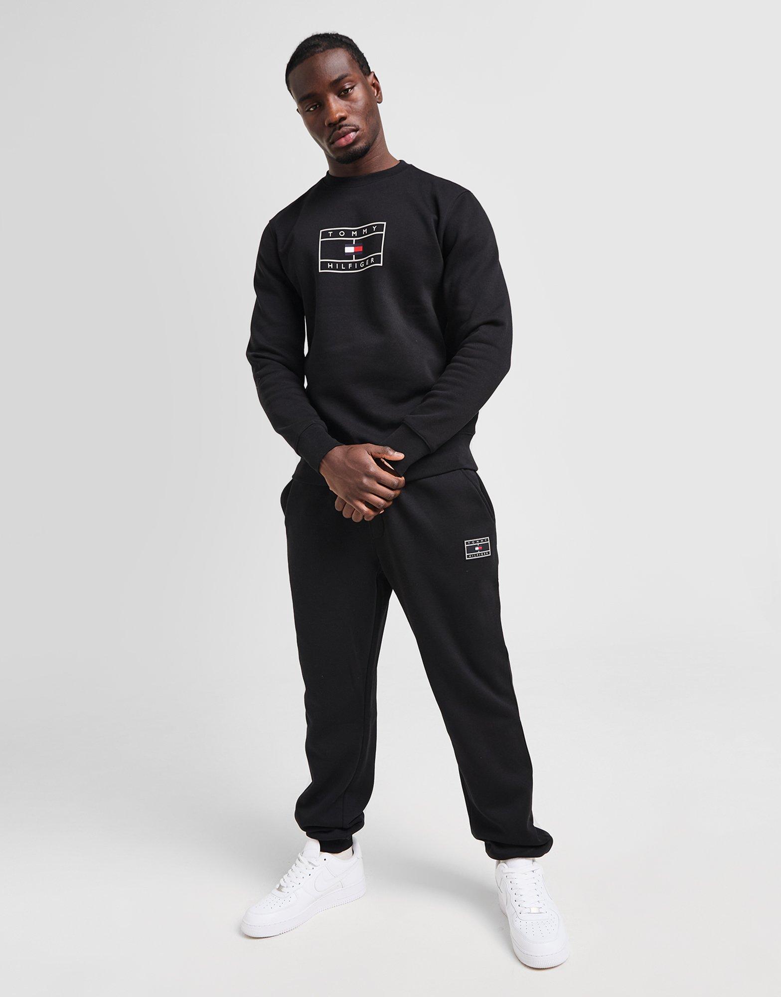 Tommy Hilfiger Sweat à Col Rond Drapeau