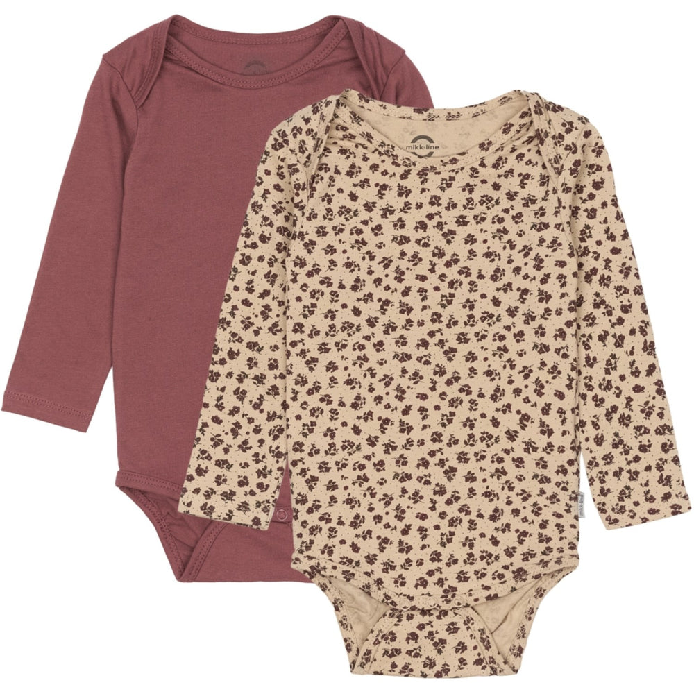 Køb Mikk-Line Rose Brown 2-Pak LS Body