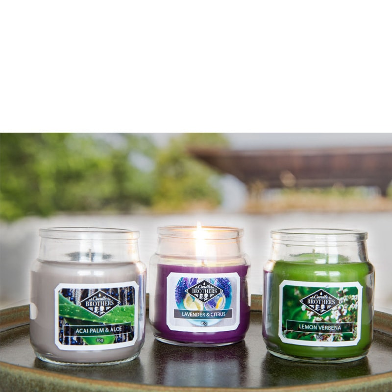 Coffret de bougies parfumées - Relax - 3 x 85 g