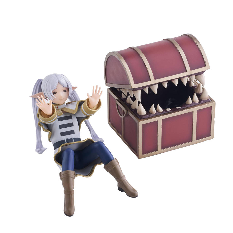 Frieren Beyond Journey's End figuur Frieren in Mimic schatkist
