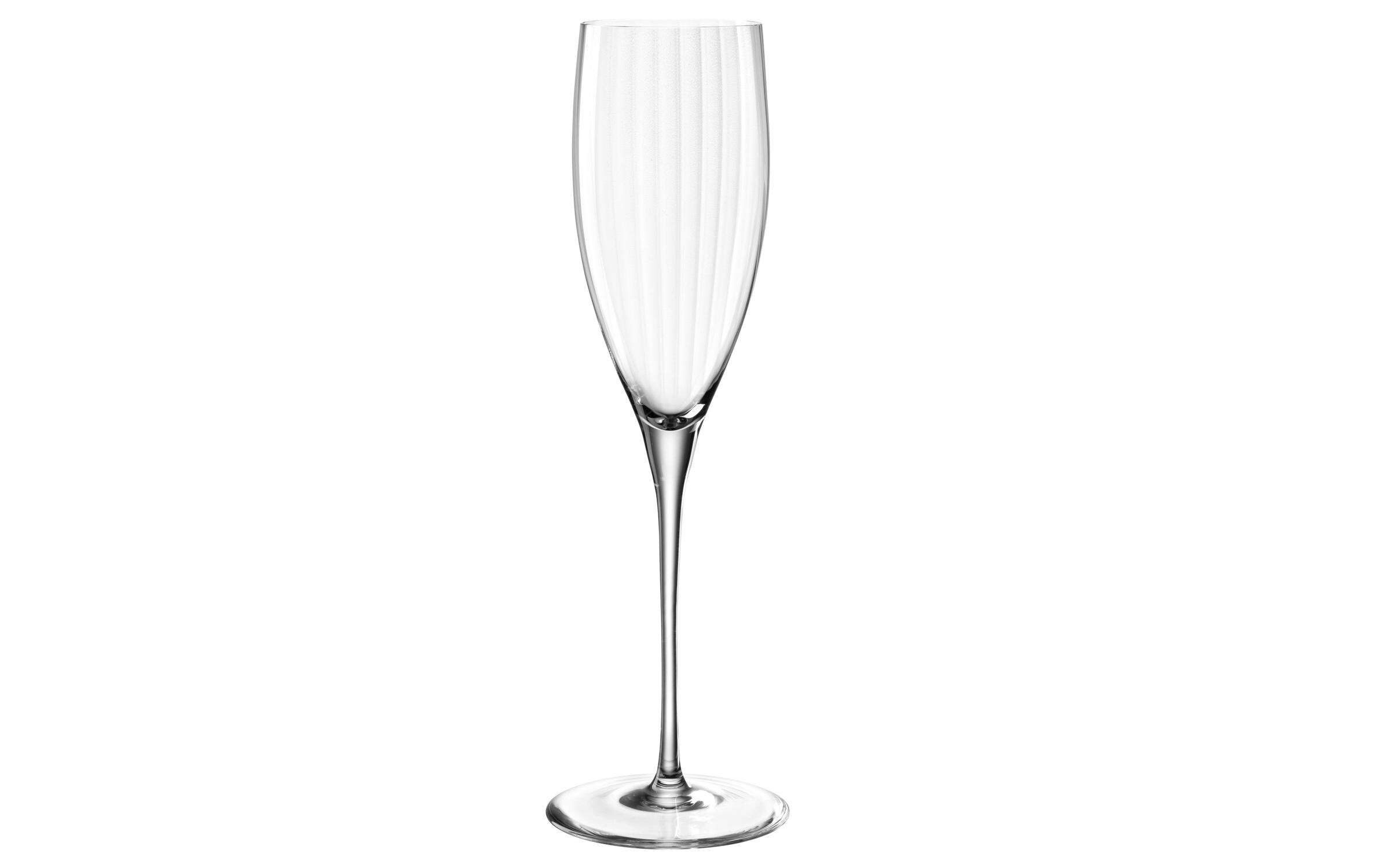 Sektglas Poesia 250 ml, 6 Stück, TransparentGlas geeignet für Champagner oder Schaumweine