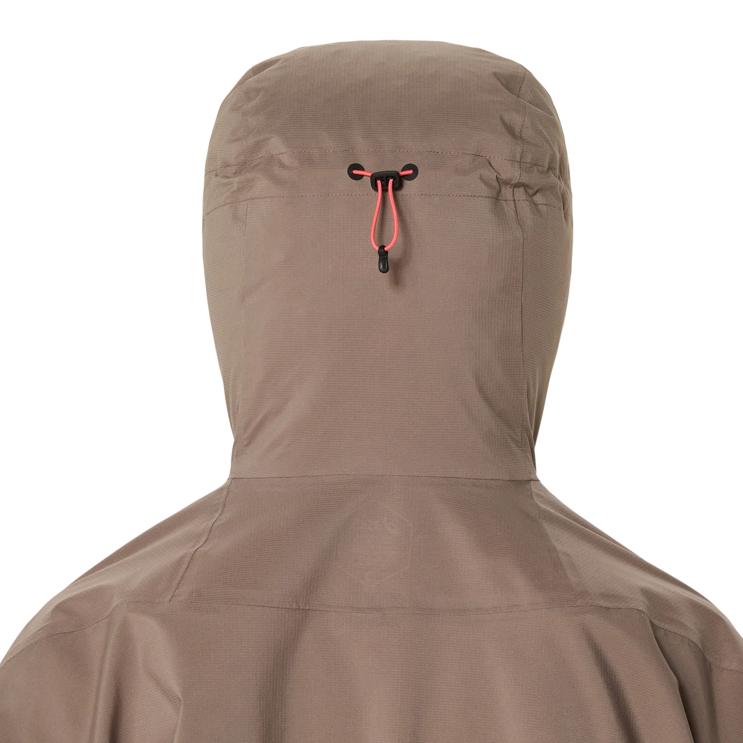 Asics Wms Fujitrail Elite Waterproof Jacket Taupe Grey