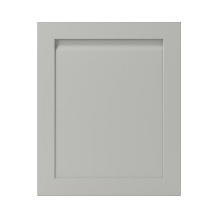 Porte de colonne de cuisine Garcinia gris ciment L. 60 cm x H. 72 cm GoodHome