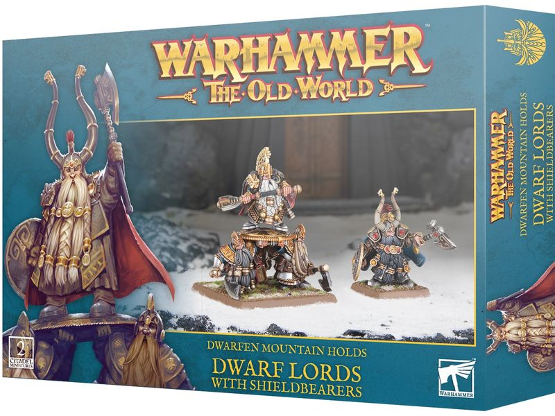 Games Workshop Figurenset Warhammer The old World Dwarfen S Zwei tödliche Anführer für die Armeen der Dwarfen Mountain Holds in Warhammer-Spielen: Die Alte Welt