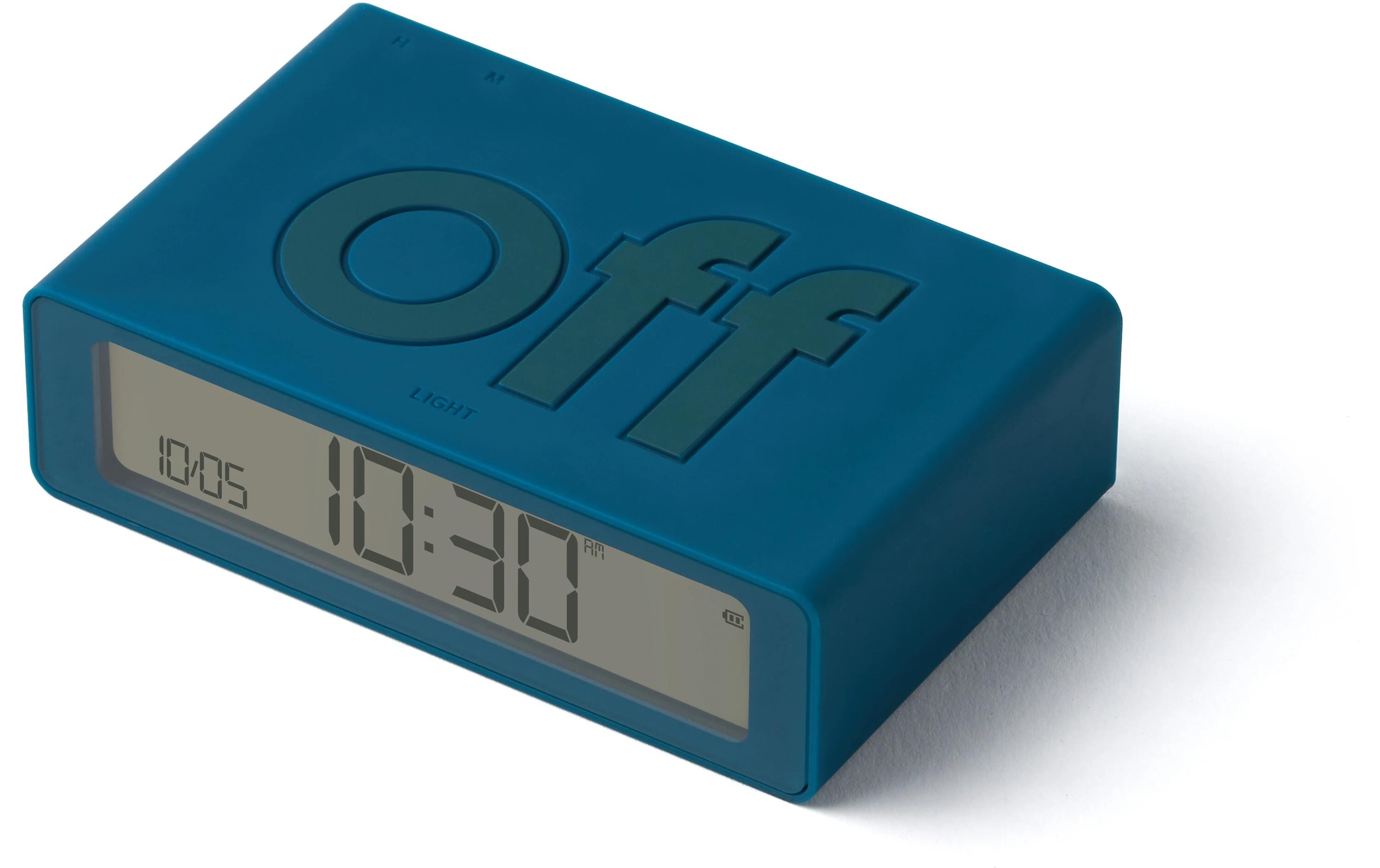 Digitalwecker Flip Mini Duck BlueMini LCD-Wecker mit Umkehrfunktion (On/Off)