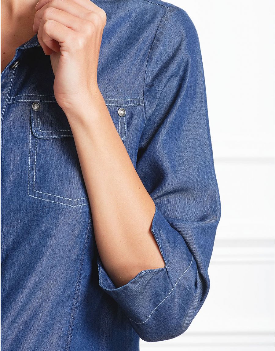 Chemise bleu jean
