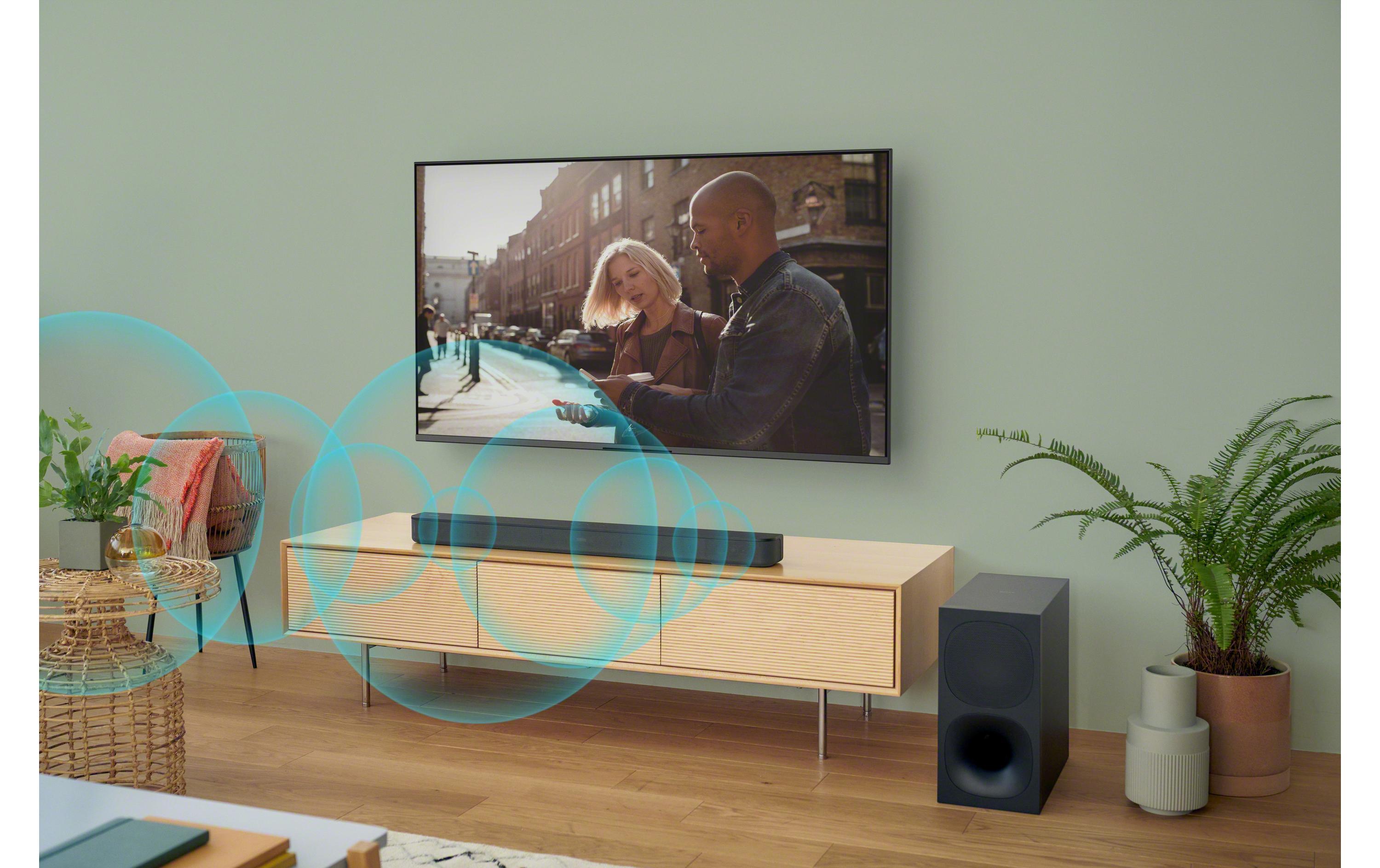 Soundbar HT-S400<br>Surroundbar mit sattem Surround Sound und klaren Dialogen